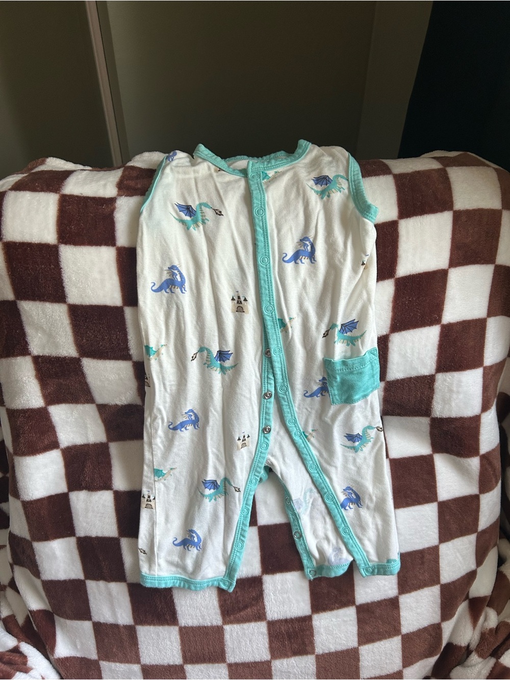 Kyte baby boy romper 6-12 months